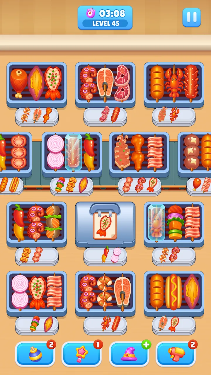 Ilustracja przedstawiająca postać grilla